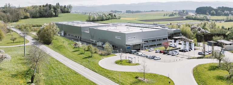 Gebäudeansicht von oben