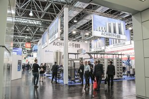 Messestand von Siloanlagen Achberg