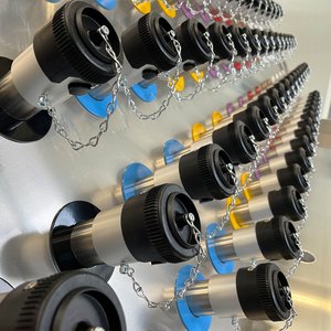 TWIST-Kupllung mit Farbcodierung